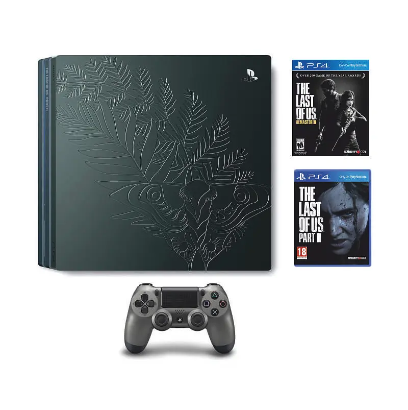 Консоль Sony PlayStation 4 PRO 1TB CUH 72 The Last of Us Part II Limited Edition обслугована + Геймпад бездротовий DualShock 4 + The Last of Us + The Last of Us Part II + гарантія Б/В - фото 3