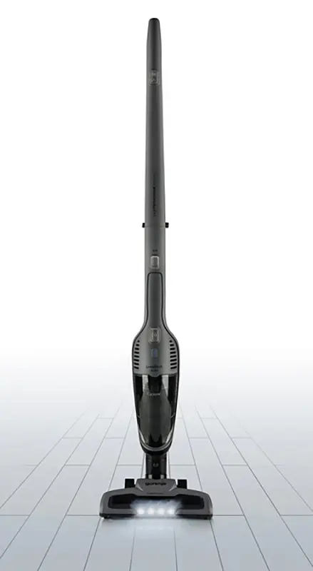 Пилосос акумуляторний Gorenje SVC 216 GFW SVC216GFW сірий (734540) - фото 3