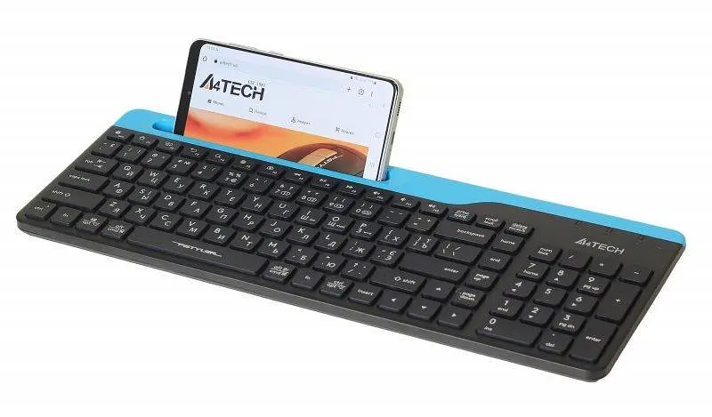 Клавіатура A4Tech Fstyler FBK25 Wireless Black (FBK25 (Black)) - фото 5