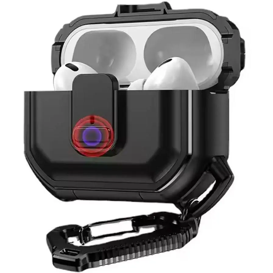 Чехол Primo Lock Clip для наушников AirPods Pro Black - фото 4