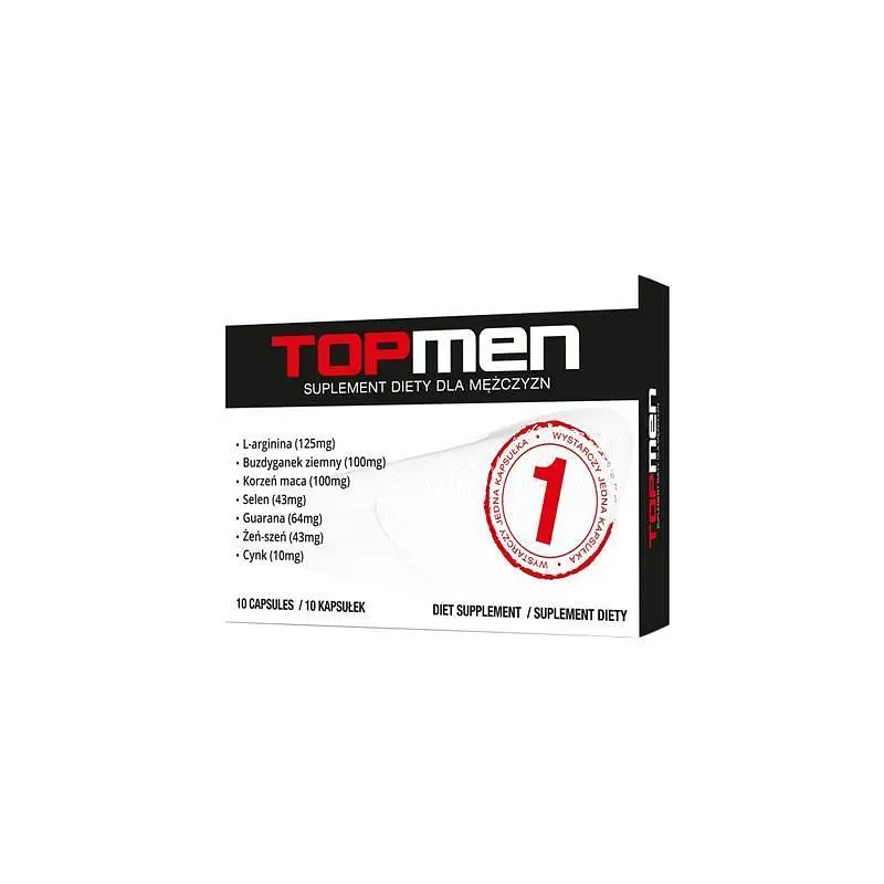 Таблетки для ерекції Sexual Health Series TopMen, 10 шт - фото 3