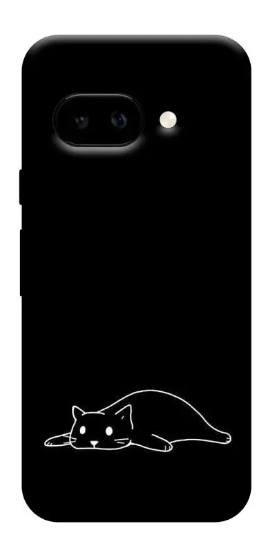 TPU чохол Demsky Lazy cat для Google Pixel 9a