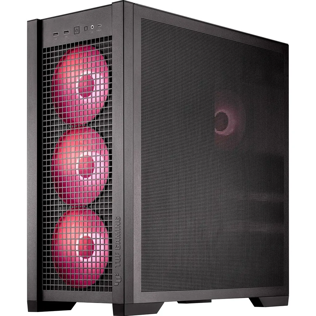 Корпус Asus TUF Gaming GT302 ARGB Black (90DC00I0-B19000) [134499] - фото 5