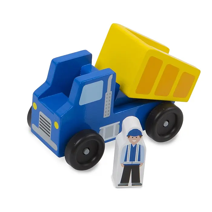 Дерев'яний ігровий набір Melissa&Doug Будівельні машинки (MD656) - фото 7