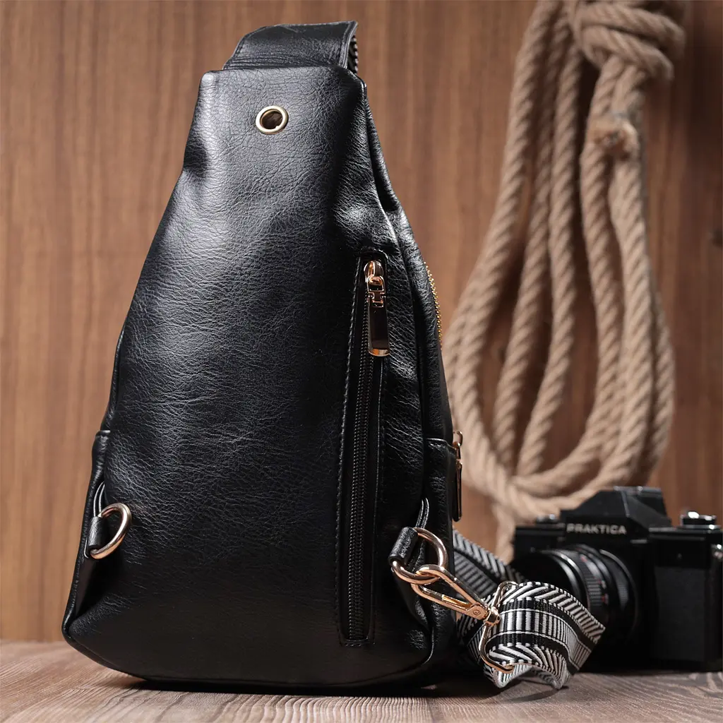 Слінг сумка для жінок Vintage з екошкіри 18.5х29х8 см sum0026962 - фото 10
