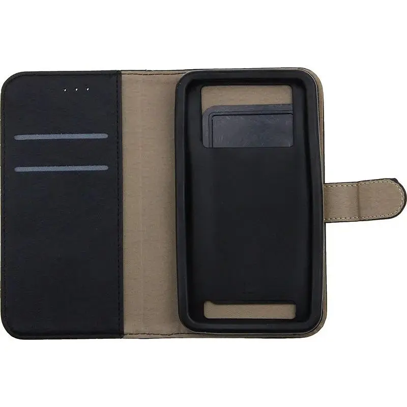 Чохол-книжка Toto Book Silicone Slide Universal Cover 6.5" (№3) Black - фото 4