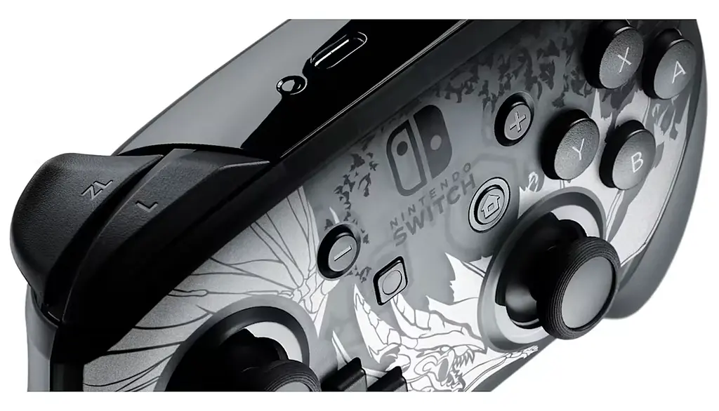 Геймпад Nintendo Switch Pro Controller Monster Hunter Rise Edition [71586] - фото 3