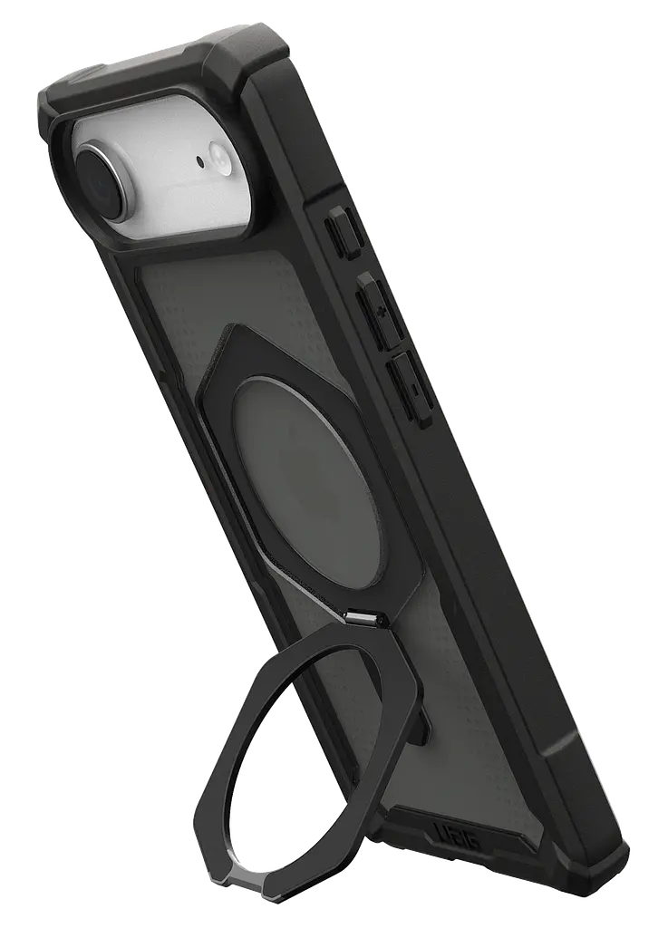 Оригінальний протиударний чохол для iPhone AIR UAG Plasma XTE MagSafe Black 114525114034 з підставкою - фото 10