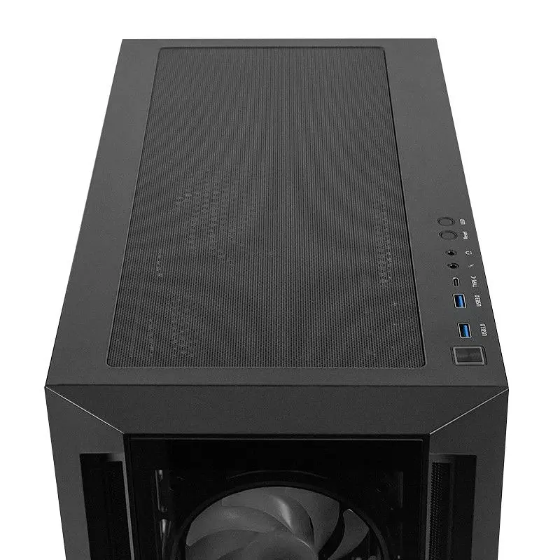 Корпус Chieftec APEX GA-01B-TG-OP 4x120 мм A-RGB, USB-C, E-ATX, без БЖ, Black (GA-01B-TG-OP) - фото 5