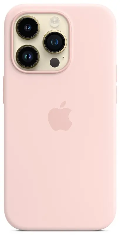 Чохол Silicone Case with MagSafe для Apple iPhone 14 Pro Chalk Pink AAA [74214] - фото 2