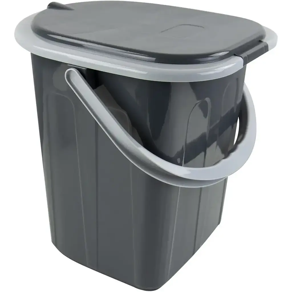 Биотуалет Bo-Camp Portable Toilet Square 20 Liters Grey - фото 4