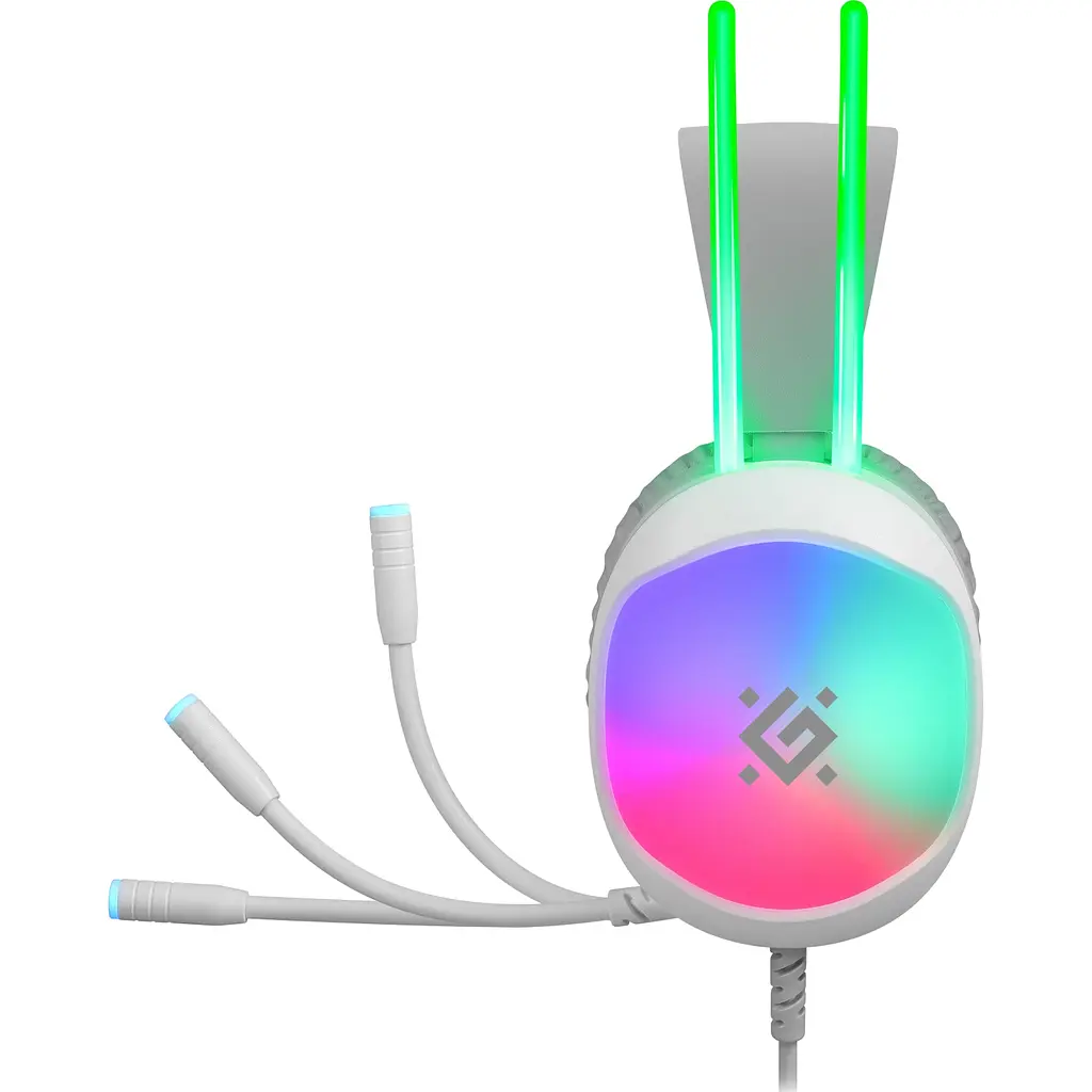 Гарнітура Defender Eclipse, USB, 2м, White - фото 2