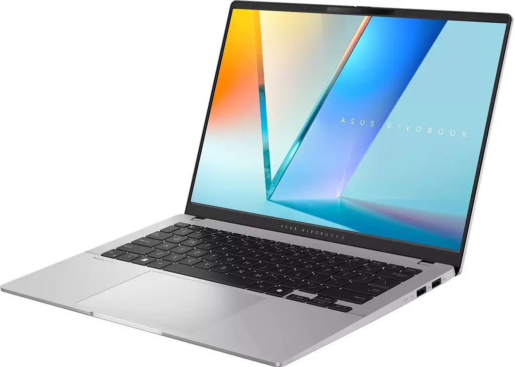 Ноутбук ASUS Vivobook S 14 OLED S5406SAL-SF318 (14 OLED, Intel Core 5 226V, 16 GB, 512 SSD, Intel Arc, DOS) Cool Silver (90NB15R9-M00NY0) - фото 3