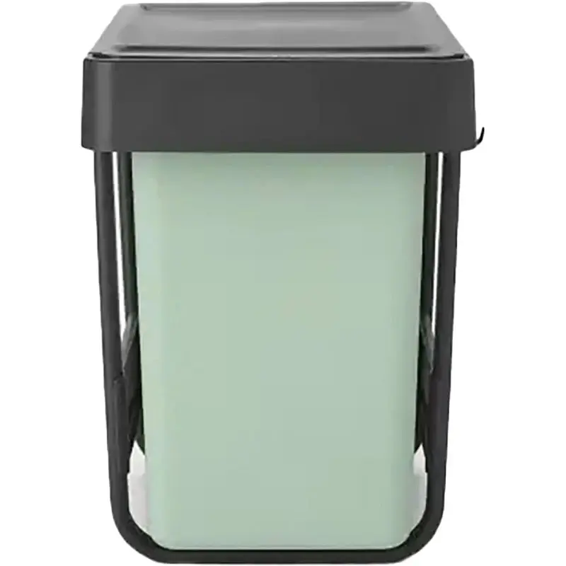 Бак для мусора Brabantia Brabantia Sort&Go 30 л темно-серый+зеленый 2шт (232527) - фото 3