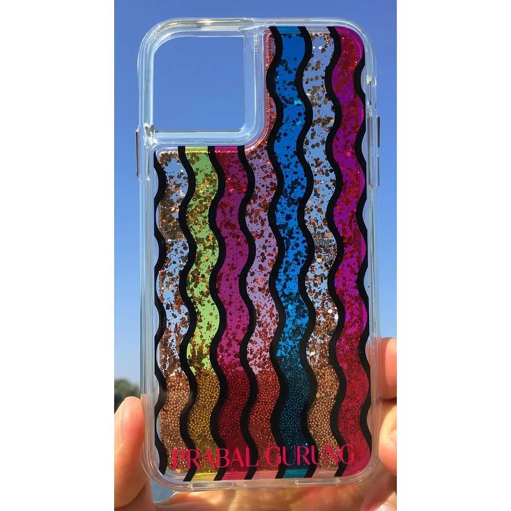 Протиударний чохол Case-Mate Prabal Gurung Waterfall для iPhone 11 / XR (6.1") Rainbow - фото 4