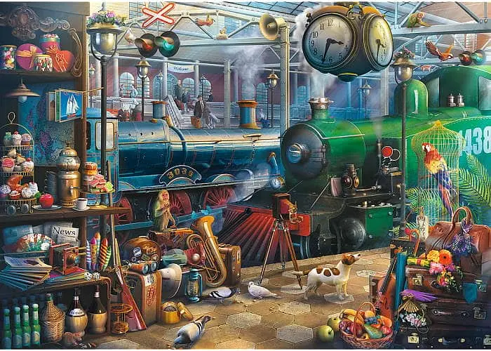 Пазл Trefl Залізнична станція 6000 ел. (65004) - фото 2