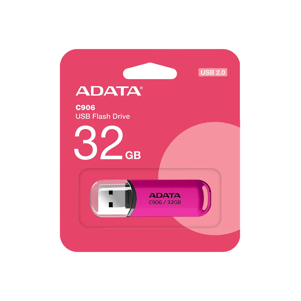 Флеш-накопичувач ADATA USB 2.0 C906 32Gb Purple Розовий - фото 2