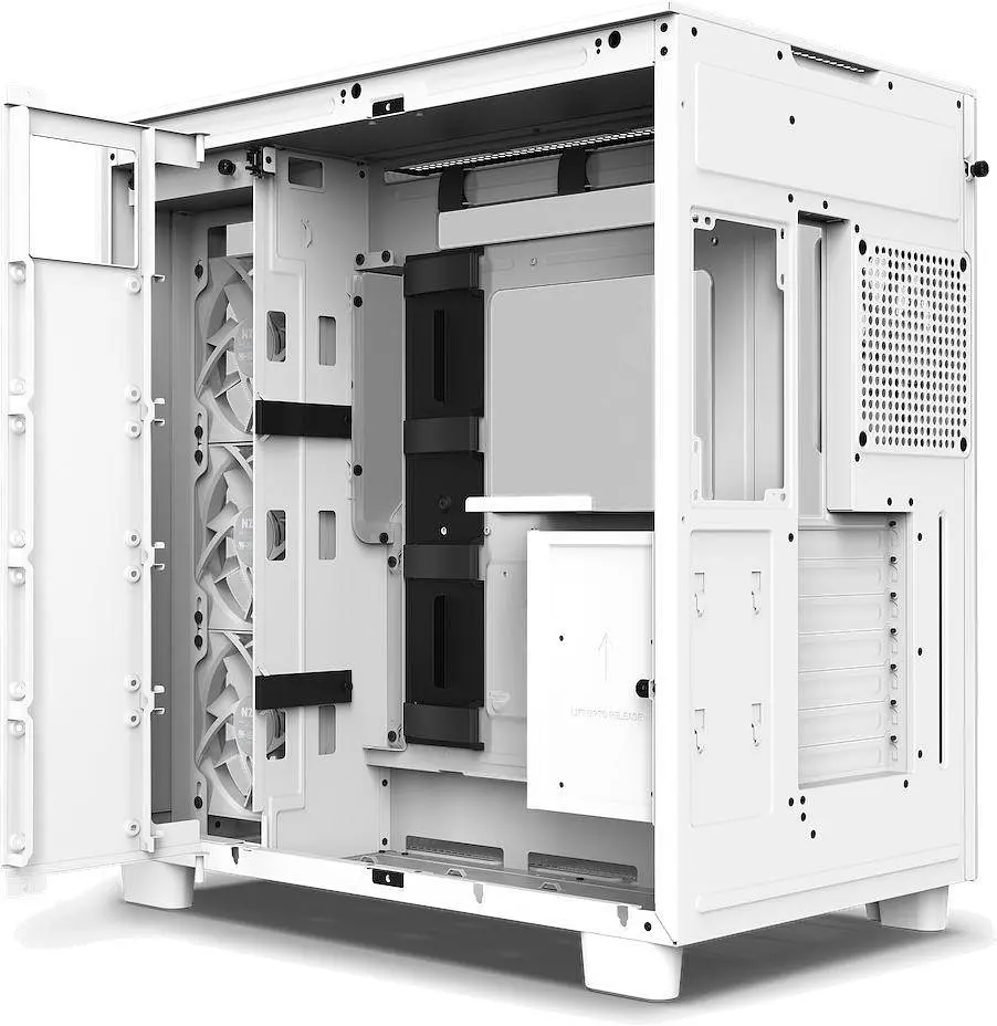 Корпус NZXT H9 Flow Edition All White (CM-H91FW-01) Без БП - фото 2