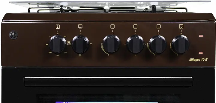 Плита комбінована Artel Milagro 10-E Brown - фото 4
