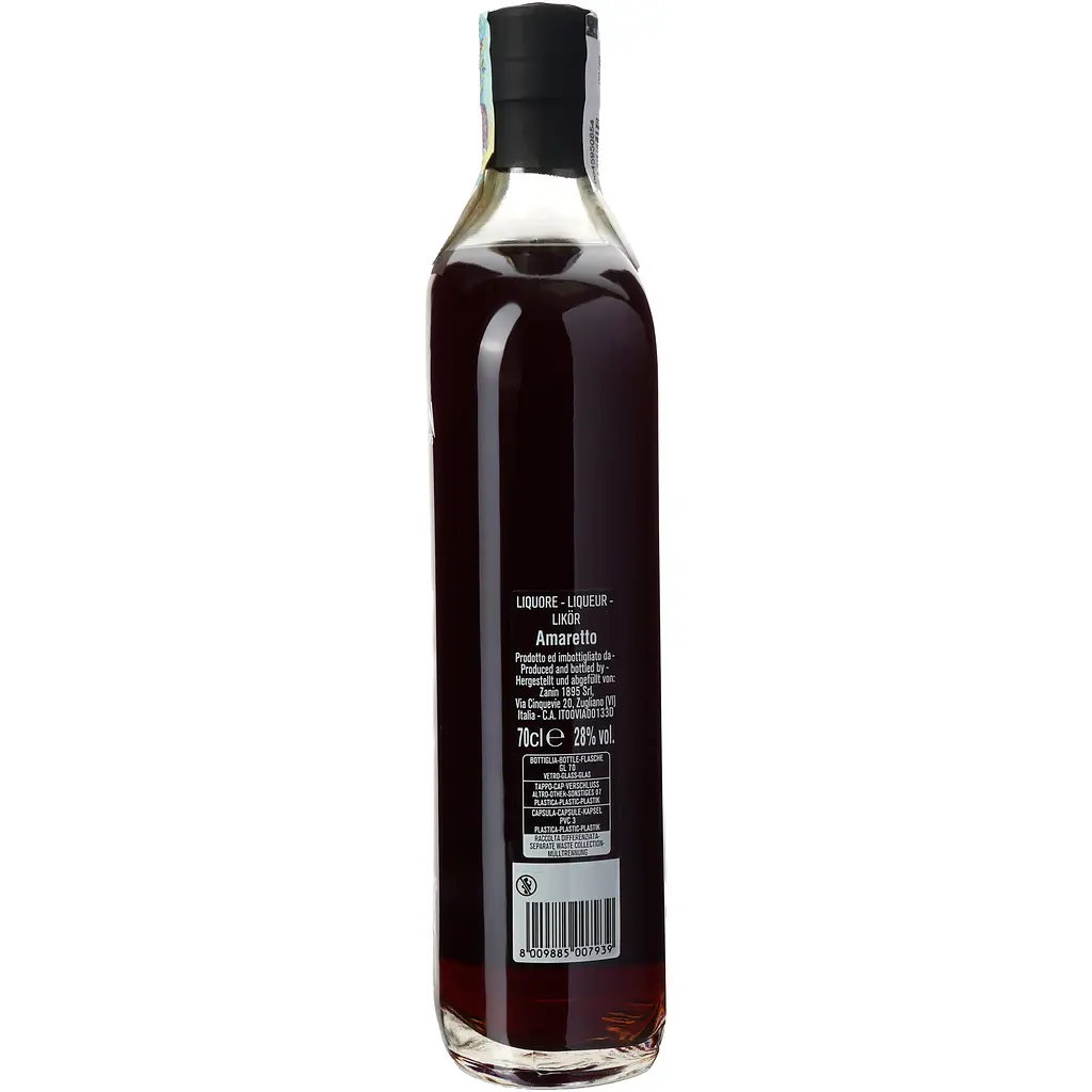 Лікер Zanin Luxury Amaretto 28% 0.7 л - фото 3