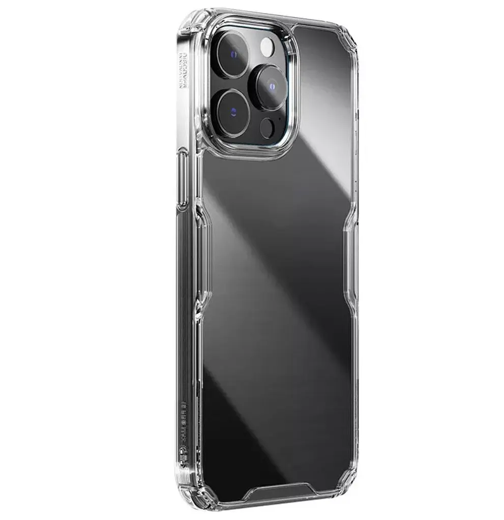 Чехол Nillkin Nature TPU Pro Case для Apple iPhone 15 Pro Max Clear - фото 4