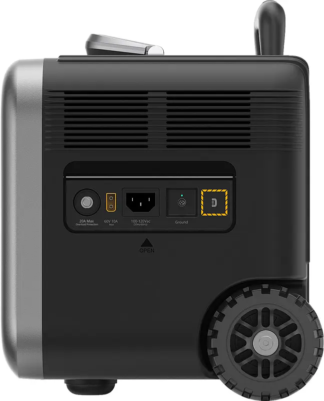 Зарядная станция Zendure SuperBase Pro1500 Black (1440 Вт/ч) 2000Вт UPS LiFePo4 WIFI/BT - фото 3