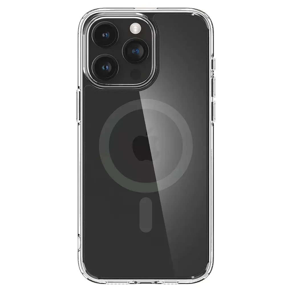 Противоударный чехол Spigen Ultra Hybrid MagFi для iPhone 15 Pro (6.1") Graphite ACS06716 - фото 9