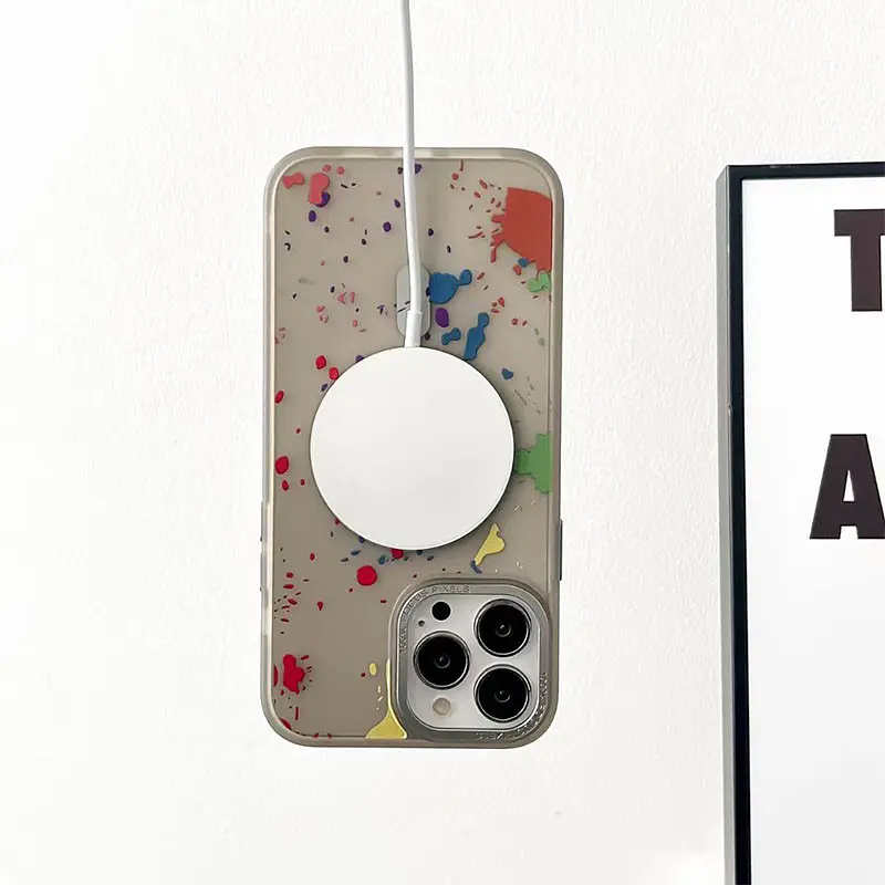 Чохол TPU+PC Flush with MagSafe для Samsung Galaxy S24+ / S25+ Titanium grey - фото 2