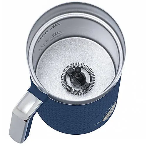 Вспениватель для молока Adler AD 4494 300 мл синий (капучинатор подогрев и холодная пена с антипригарным покрытием) - фото 7