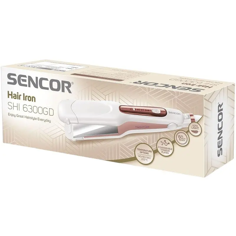 Випрямляч волосся Sencor SHI 6300GD (6527323) - фото 3