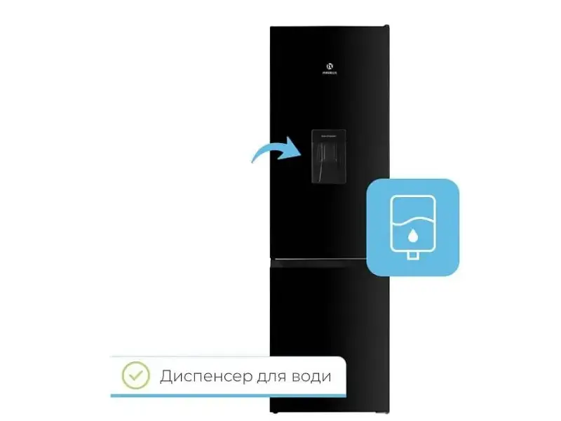 Холодильник з морозильною камерою INTERLUX ILR-0268CBL - фото 3