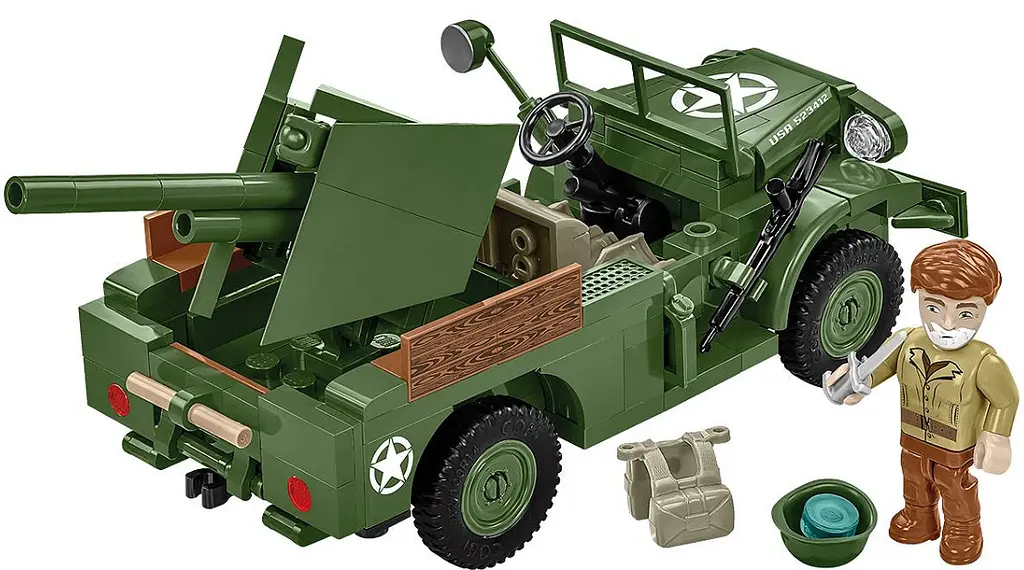 Конструктор детская машина 37 mm GMC M6 FARGO COBI 3116 - фото 4