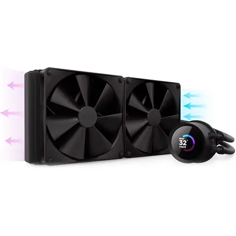 Система водяного охолодження NZXT Kraken 280 (RL-KN280-B1) [93293] - фото 2