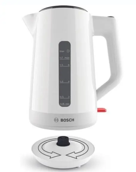 Електрочайник Bosch TWK1M121 1.7 л білий - фото 2