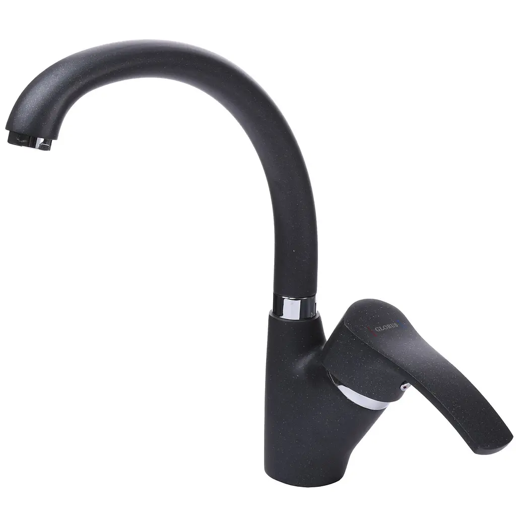 Смеситель для кухни Globus Lux Queensland GLQU-0203S-BIG-1-ONIX (19203) - фото 6