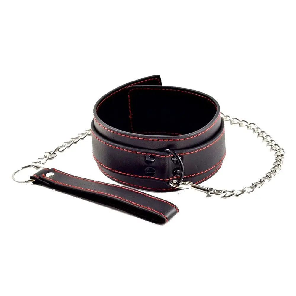 Нашийник з повідцем Lovetoy Collar And Leash Set (чорний)