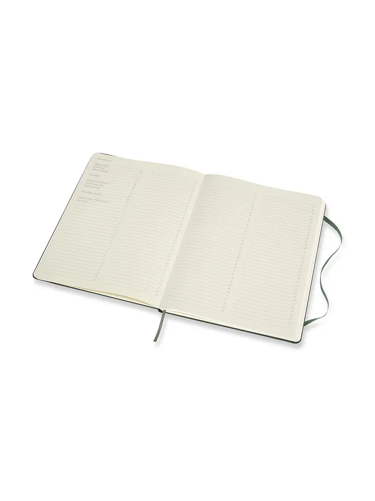 Записник Недатований Moleskine PRO великий, Лісовий зелений (PROPFNTB4HK19) - фото 4