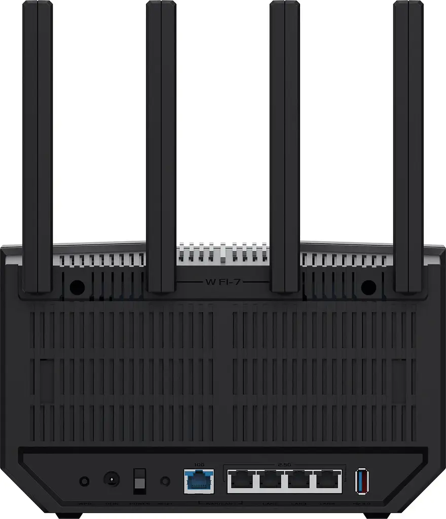 ASUS Маршрутизатор RT-BE92U BE9700 3x2.5GE LAN, 1x2.5GE WAN/LAN, 1x10GE WAN/LAN, 1xUSB3.2, MESH - фото 6