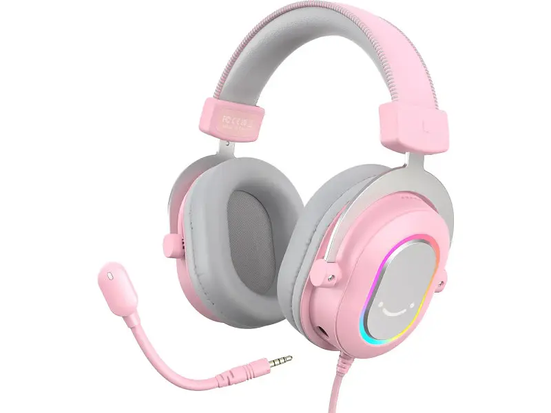 Навушники з мікрофоном Fifine H6 Pink (H6P) - фото 2