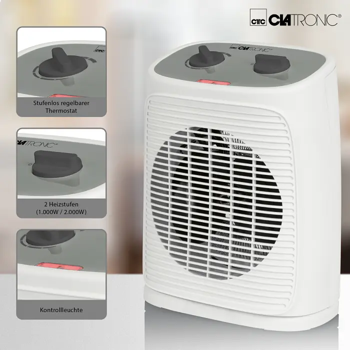Тепловентилятор Clatronic HL 3762 - фото 4