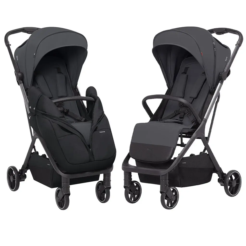 Прогулянкова коляска Carrello Nova CRL-5521 Misty Grey з автоматичним складанням - фото 2