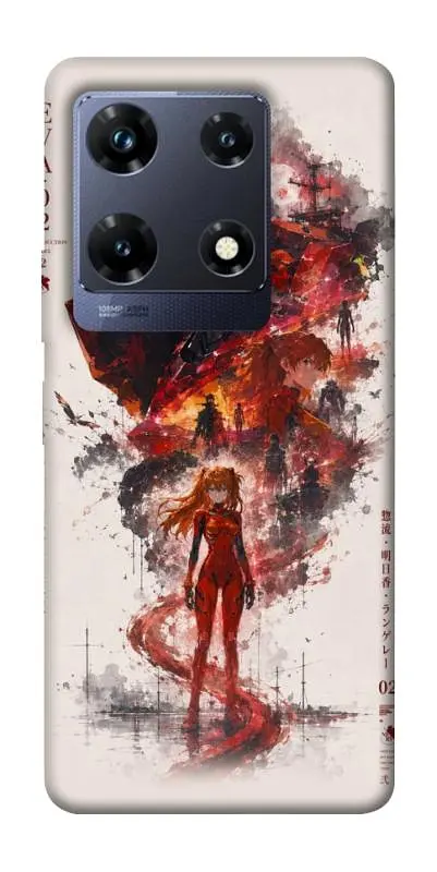TPU чохол Demsky Red eclipse для Infinix Note 30 Pro