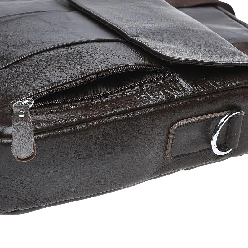 Чоловіча шкіряна сумка Borsa Leather K18863-brown - фото 6