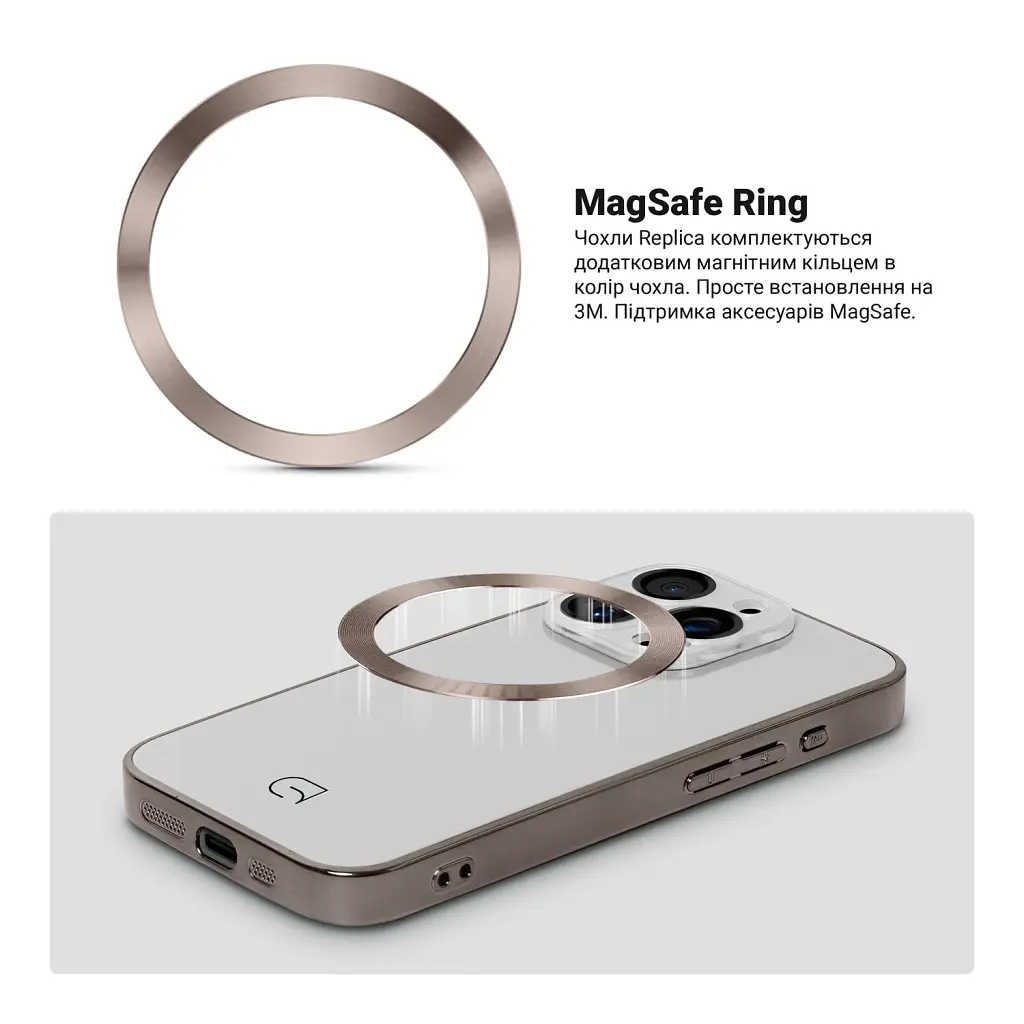 Чохол ArmorStandart Replica MagSafe для Apple iPhone 12 Pro Max White - фото 4
