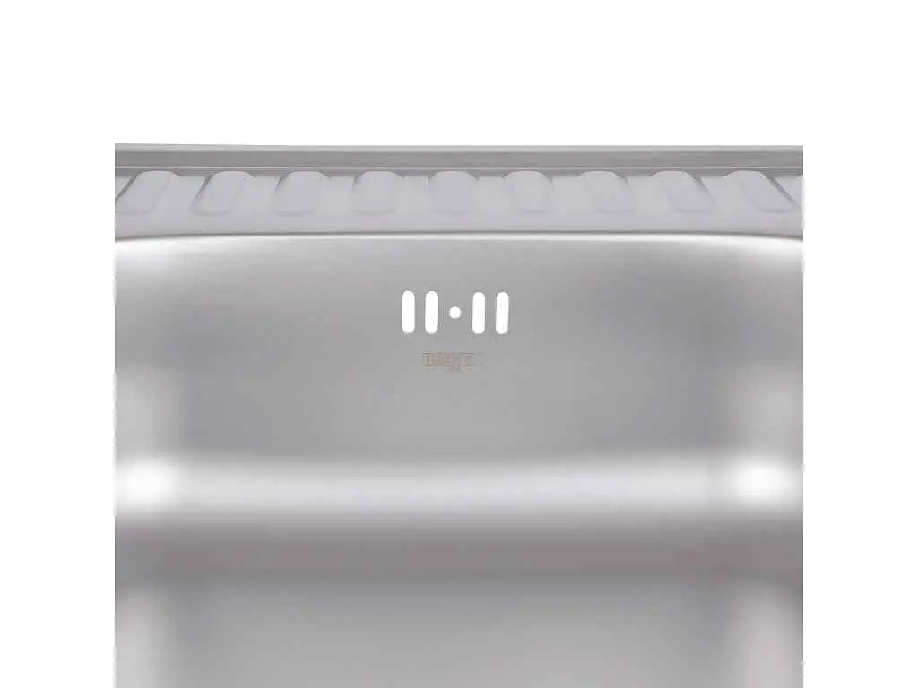 Мийка накладна Brinex 600х600х160мм 1 6060-R, Satin 0,6мм BRIN6060RSAT06 - фото 6
