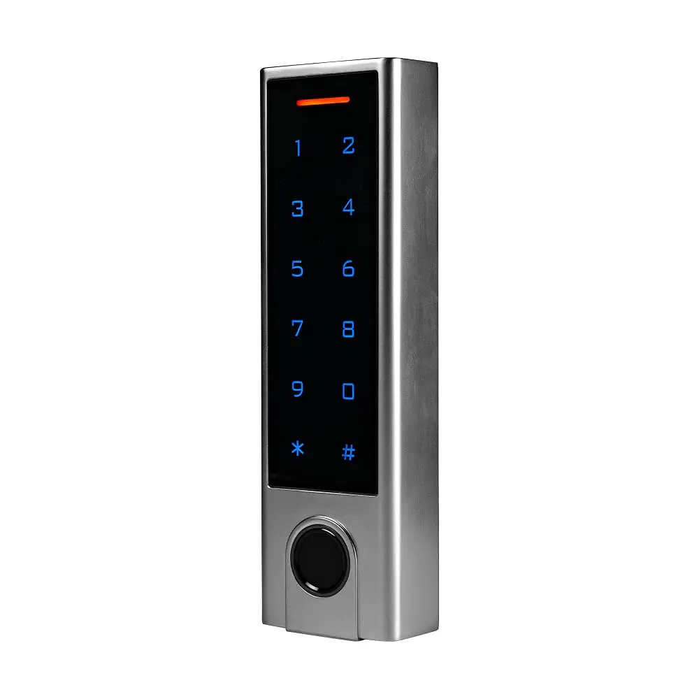 Клавіатура з Bluetooth, з контролером, зчитувачем відбитків пальців та карт EM-Marine Trinix TRK-1107EFBT з підтримкою Tuya Smart (71-00056) - фото 2
