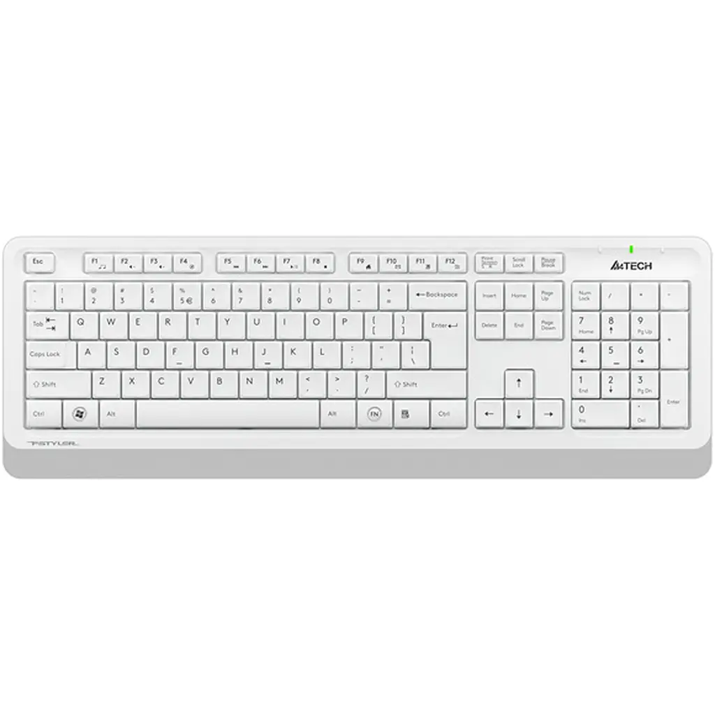 Комплект клавіатура + миша A4Tech Fstyler FG1010 White/Gray [114625] - фото 5