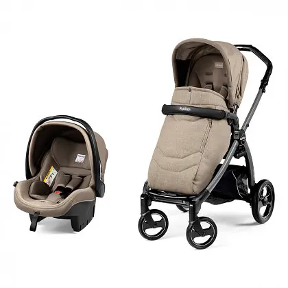 Коляска 3 в 1 Peg-Perego Book Plus Pop Up Cream, кремовий (PACK03-00000000005) - фото 6