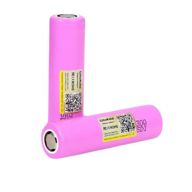 Аккумулятор высокоточный LiitoKala Li-ion 18650 Батарейки для техники 3000 mAh 3,7V 20A Розовый - фото 2