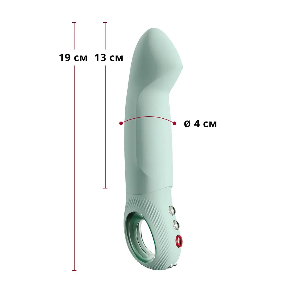 Пульсатор для точки G Fun Factory STRONIC G FORTE sage green, 8 режимів, суперпотужний - фото 2